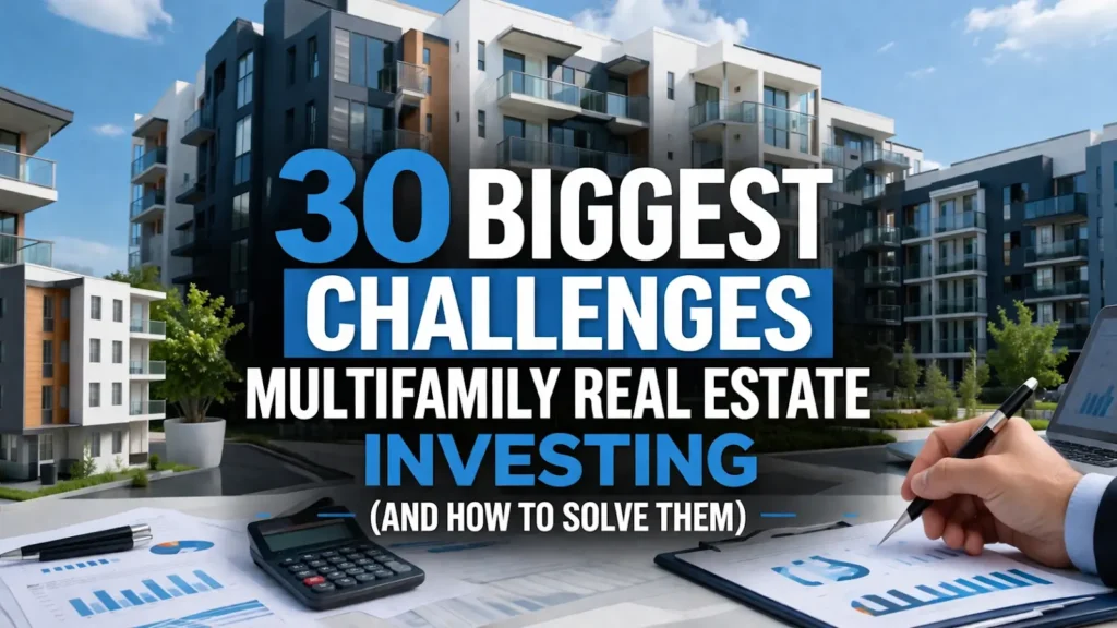 30 Biggest Challenges Multifamily Real Estate Investing (and How To Solve Them)